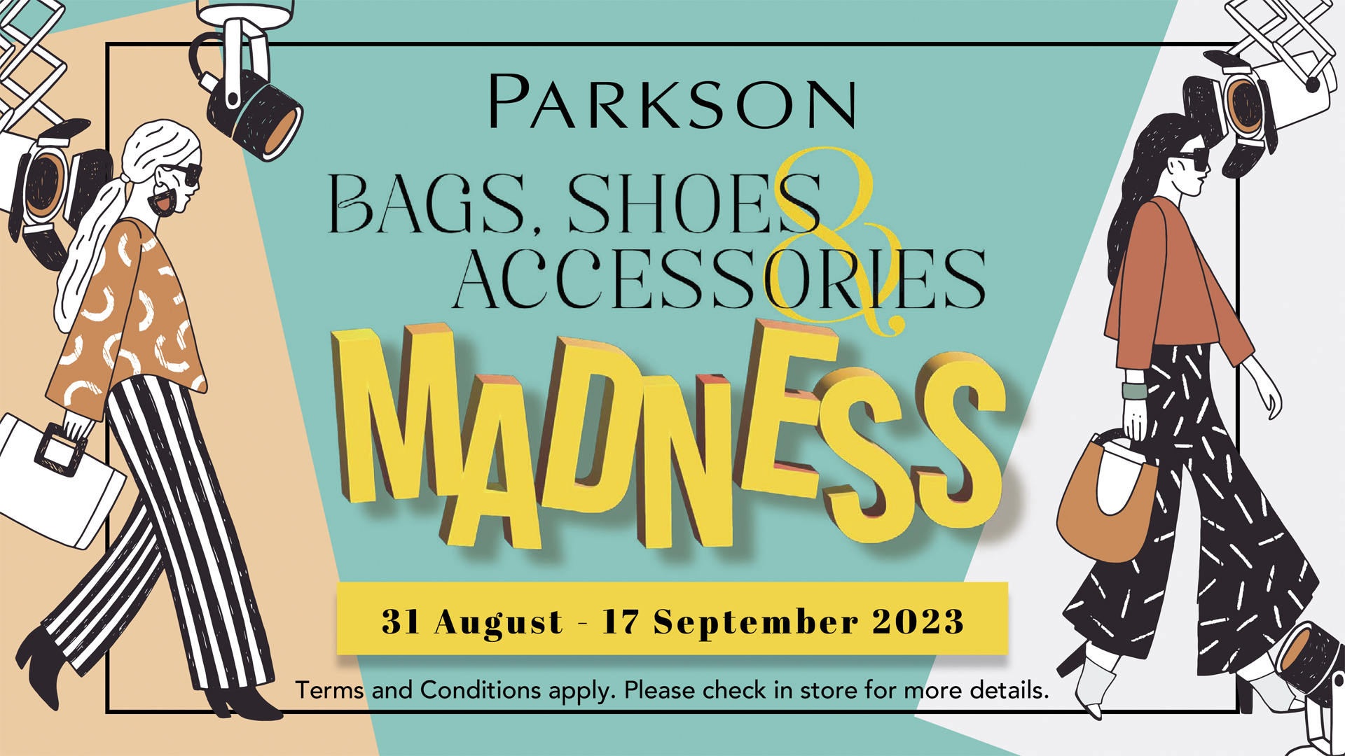 31 Aug-17 Sep 2023: Parkson Bags, Shoes & Accessories Madness Sale  Catalogue 